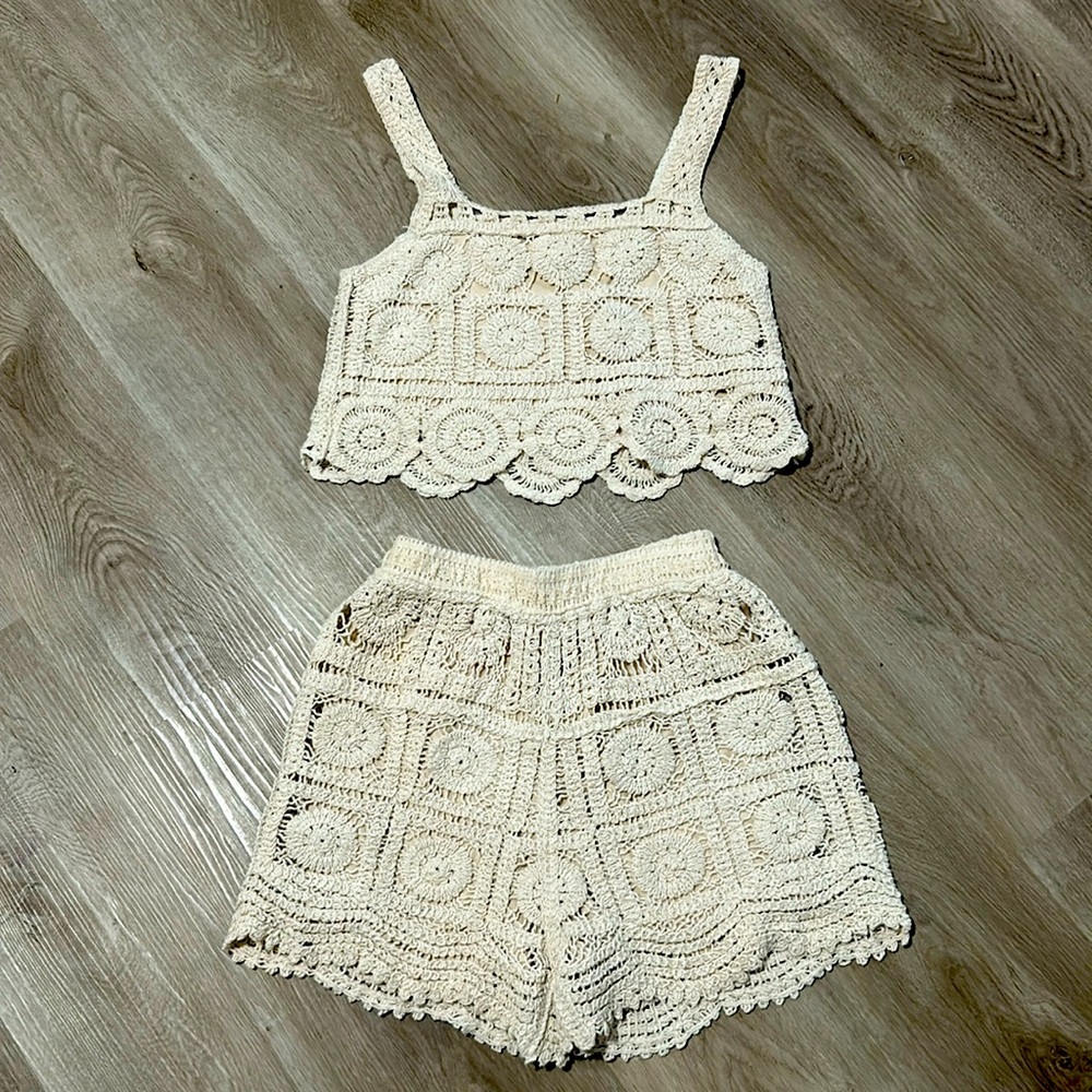 Rebellion Crochetted Set (size small)